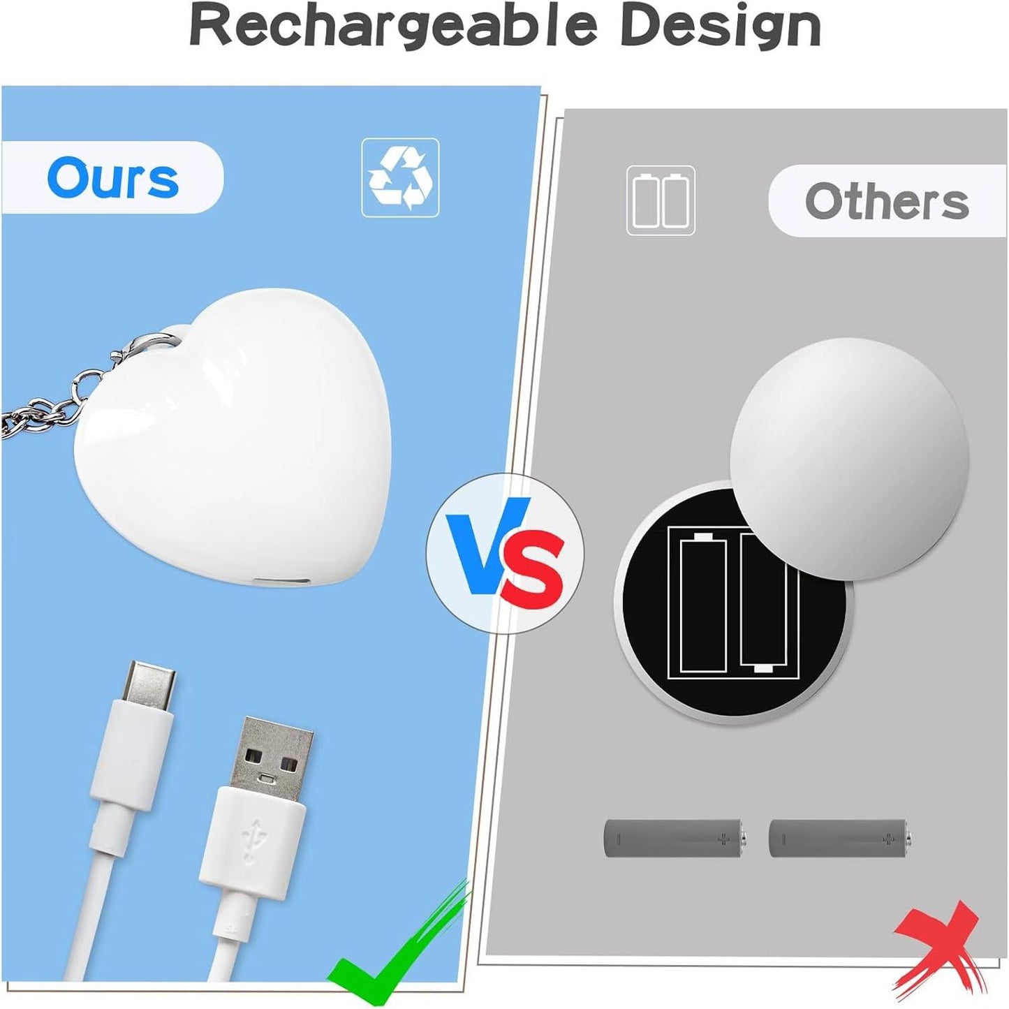 Rechargeable Handbag Purse Light