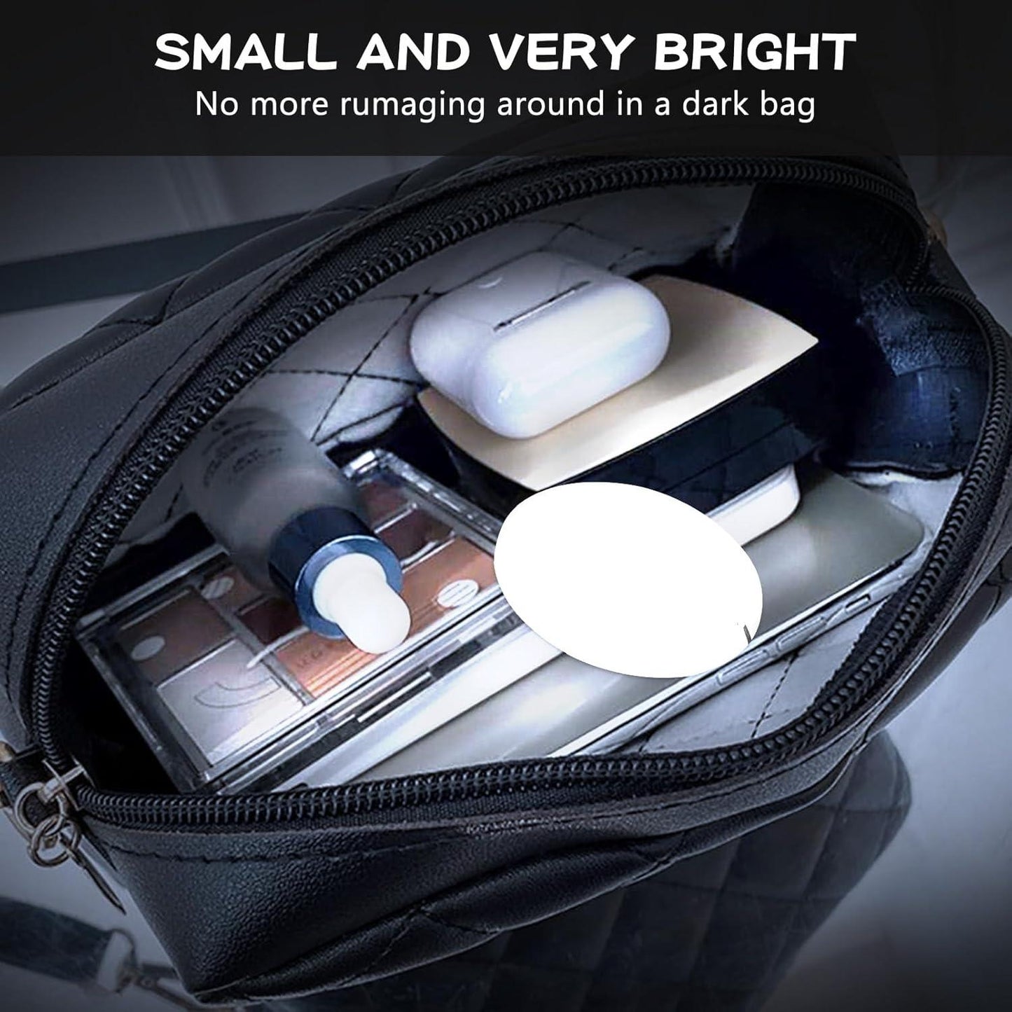 Rechargeable Handbag Purse Light