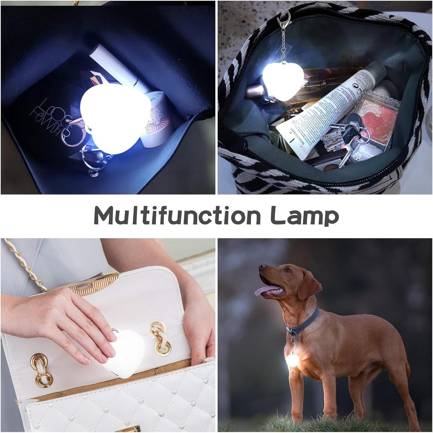 Rechargeable Handbag Purse Light